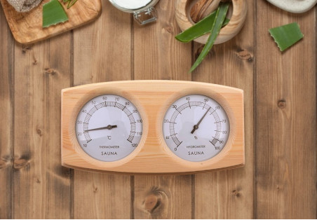 Hygrometer-Thermometer - an Essential Element of the Sauna