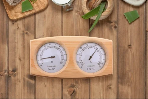 Hygrometer-Thermometer - an Essential Element of the Sauna