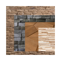 Decorative materials for sauna