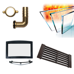 Spare parts for woodburning sauna stoves