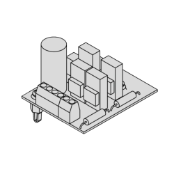 Spare parts for sauna control panels