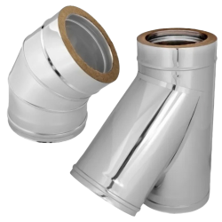 Sauna chimney (double walls)