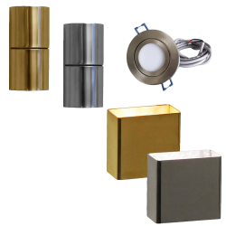 Steam sauna lighting