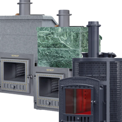 GEFEST woodburning sauna stoves