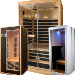 Infrared sauna cabins