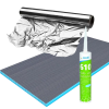 Sauna insulation materials
