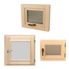 Windows for saunas