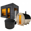 Outdoor sauna