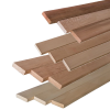 Wood for sauna benches