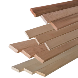 Wood for sauna benches