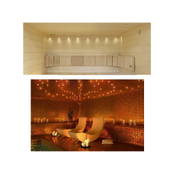 Sauna fiberlight sets