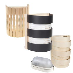 Sauna lamp shades