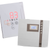 Sauna control panels for infrared saunas