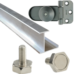 Fasteners and tools for sauna