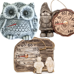 Ceramic products for sauna