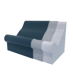 Steam sauna seats