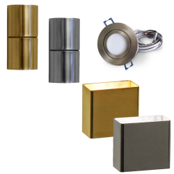 Steam sauna lighting