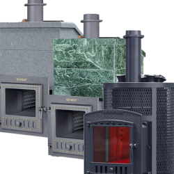 GEFEST woodburning sauna stoves