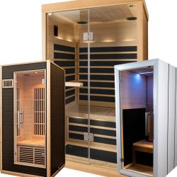 Infrared sauna cabins