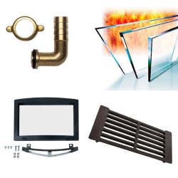 Spare parts for woodburning sauna stoves