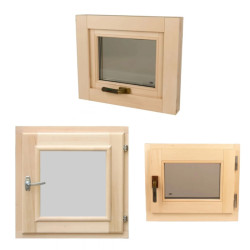 Windows for saunas