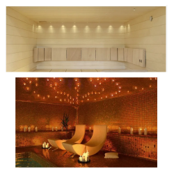 Sauna fiberlight sets