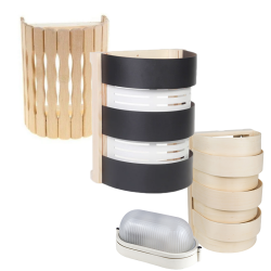 Sauna lamp shades