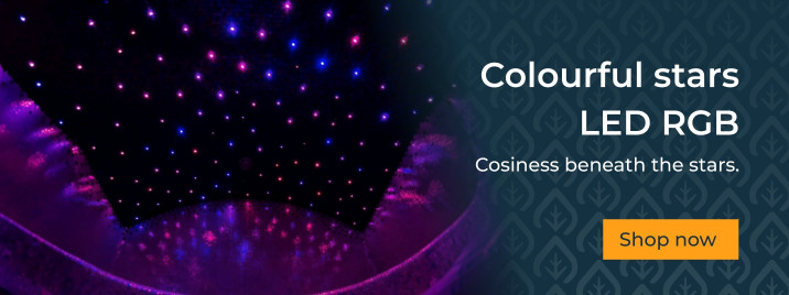 Colourful stars LED RGB