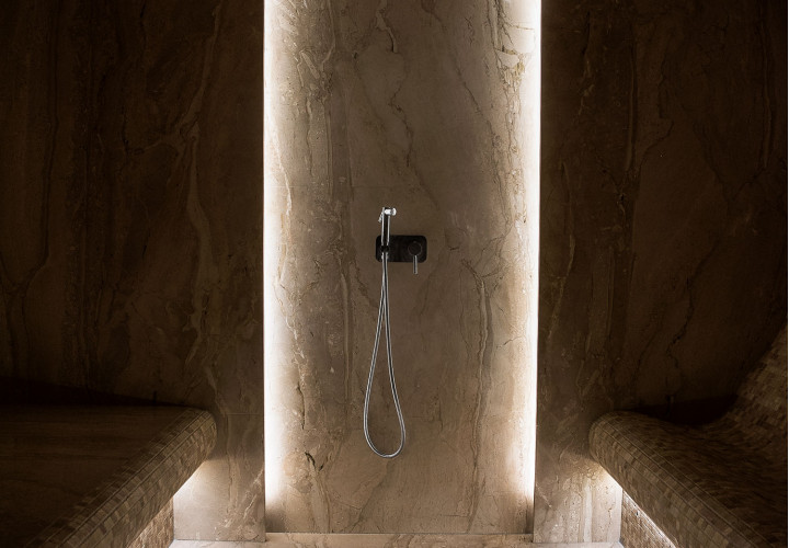 Individual sauna project in Courchevel, a French resort