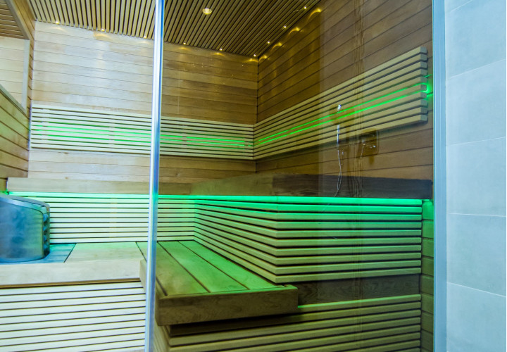 Sauna with Steam Function
