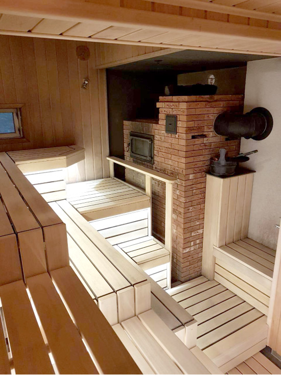 Renovation of steam room in "Vyšnių dvaras" - Rennovations