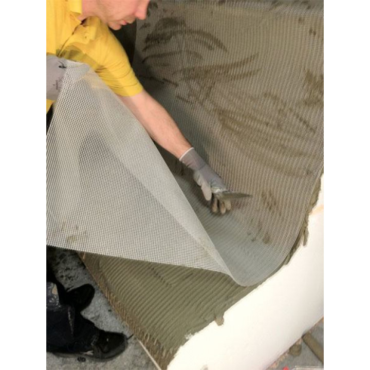 Grind for polystyrene foam reinforcement