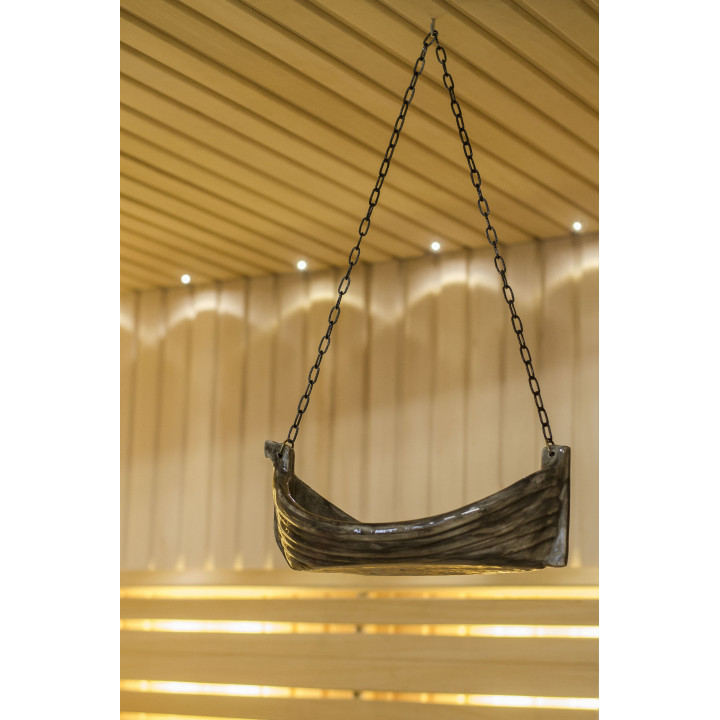 Ceramic container for scents - Viking boat