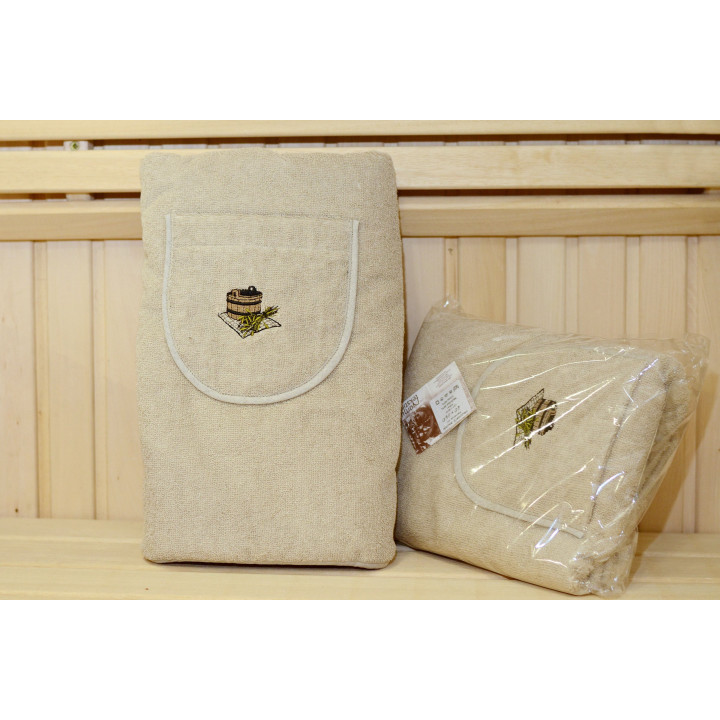 Sauna apron for male