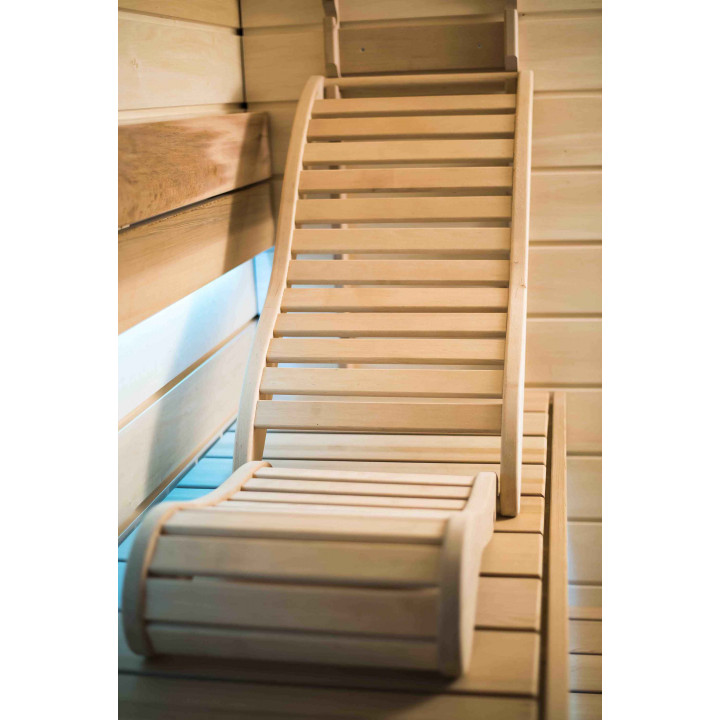 Relaxation bunk for sauna, cedar