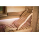 Relaxation bunk for sauna, cedar