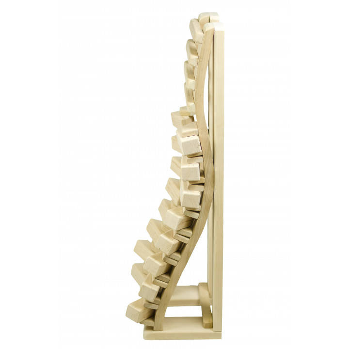 Harvia Prestige wooden backrest for IR radiator, 350 or 500 W
