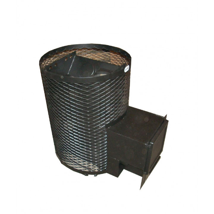 Woodburning sauna stove - SKAMET SY216, with glass doors