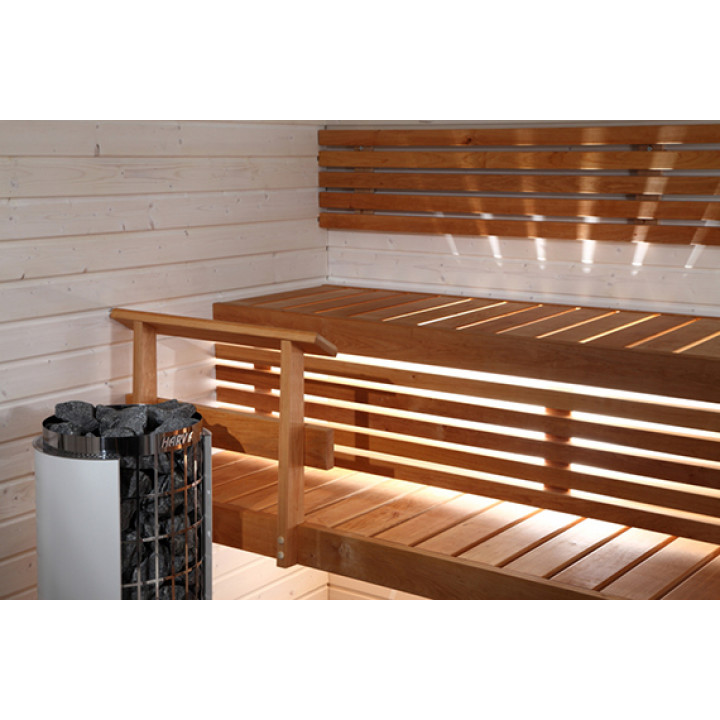 Harvia Formula 22, alder bench kit