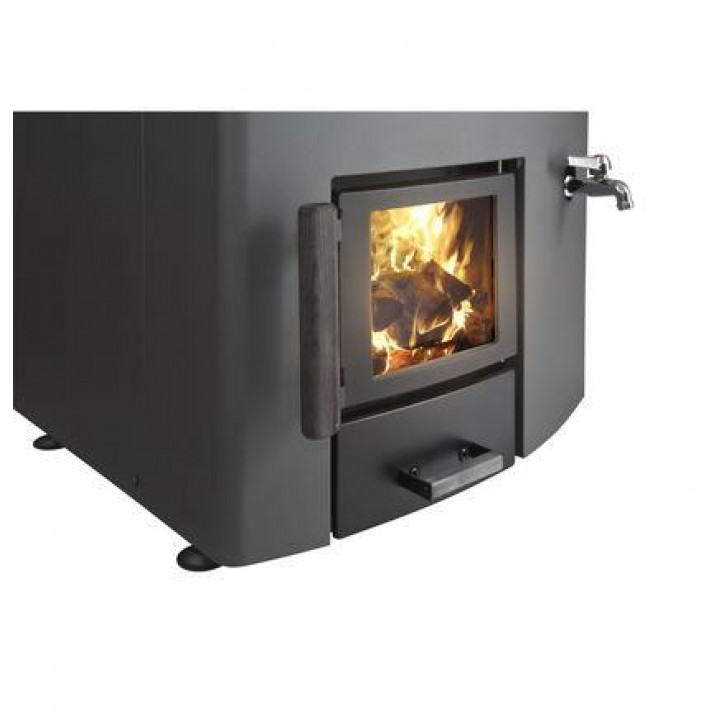 Woodburning sauna stove - NARVI NC 20 VS with water tank