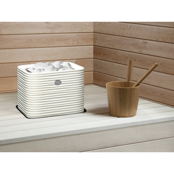 Sauna stove TULIKIVI HUURRE, white, without control panel