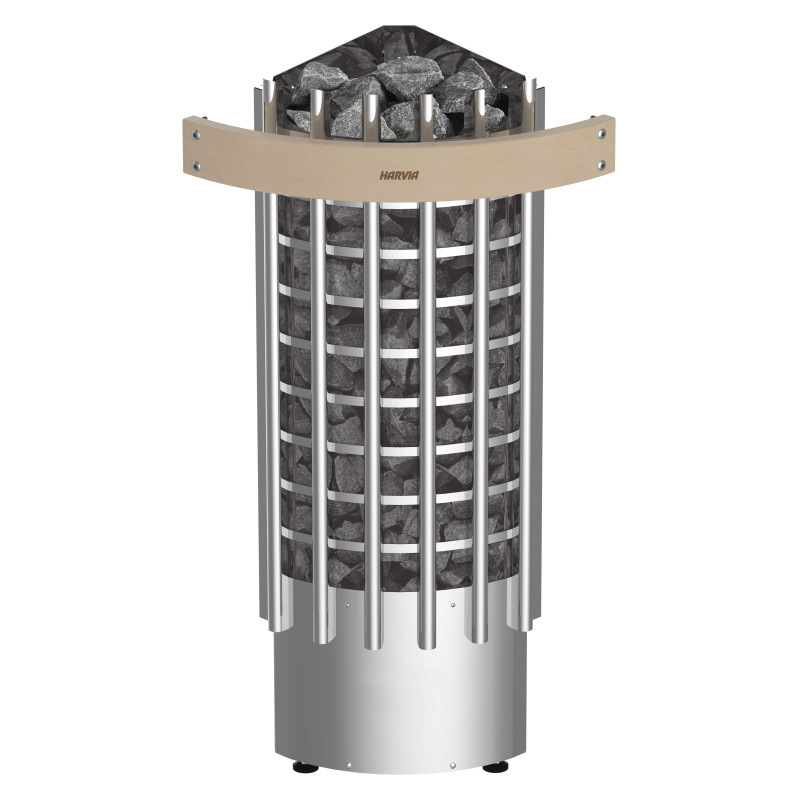 Electric sauna stove - HARVIA Glow Corner TRC70E 6,8 kW