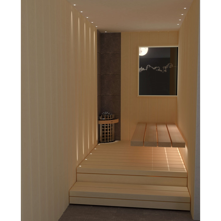 Electric sauna stove - HARVIA Glow Corner TRC70E 6,8 kW