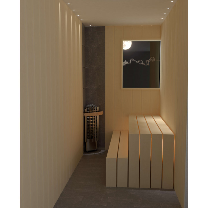 Electric sauna stove - HARVIA Glow Corner TRC70E 6,8 kW