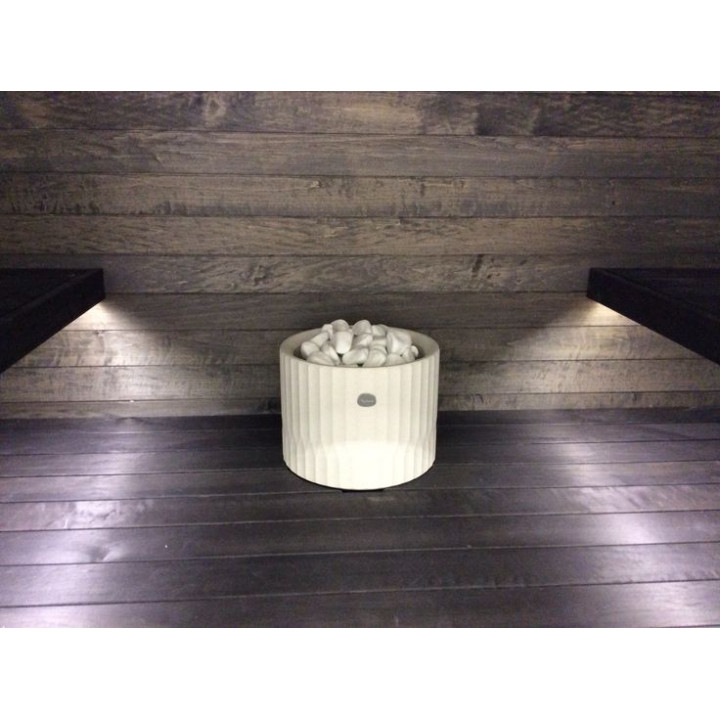 Electric sauna heater TULIKIVI RIITE Integrated, with control panel