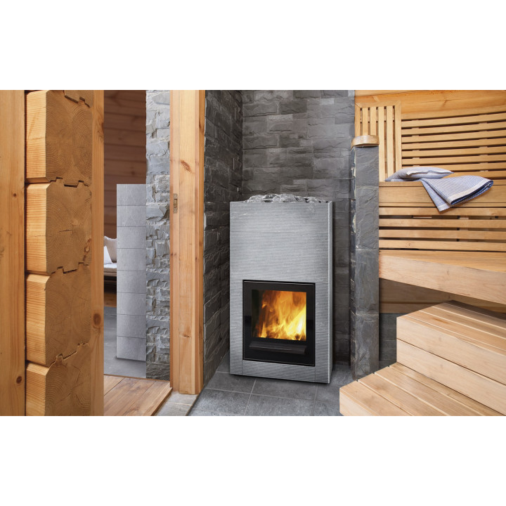 Sauna woodburning stove - TULIKIVI HILE RIGATA