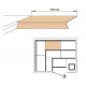 TAIVE bench corner unit