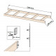 TAIVE bench frame unit