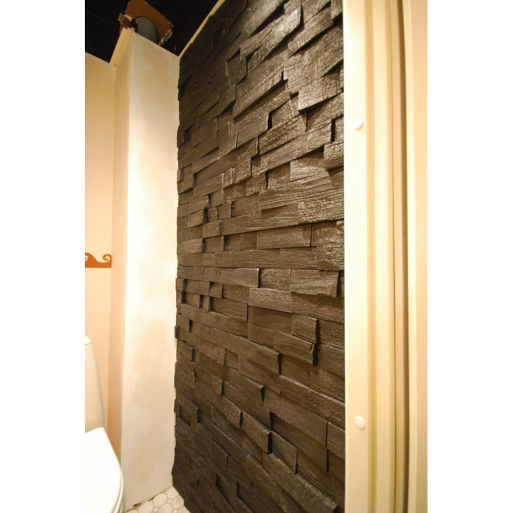 IMPRESSA Decorative Wood Panels, Charred Oak