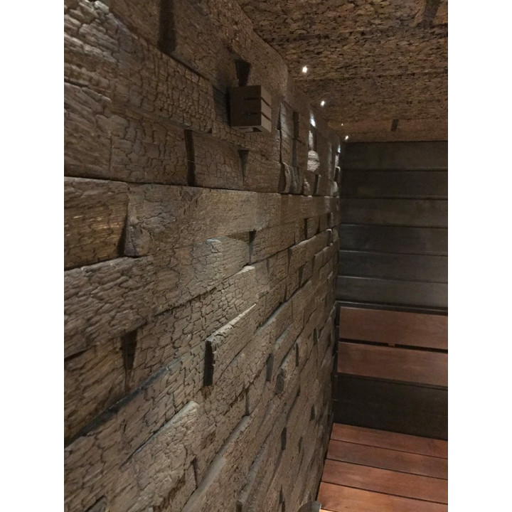 IMPRESSA Decorative Wood Panels, Charred Oak